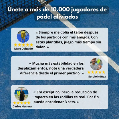 Plantillas PiedaPro – Juga más tiempo, sin dolor | comodidad en cada paso